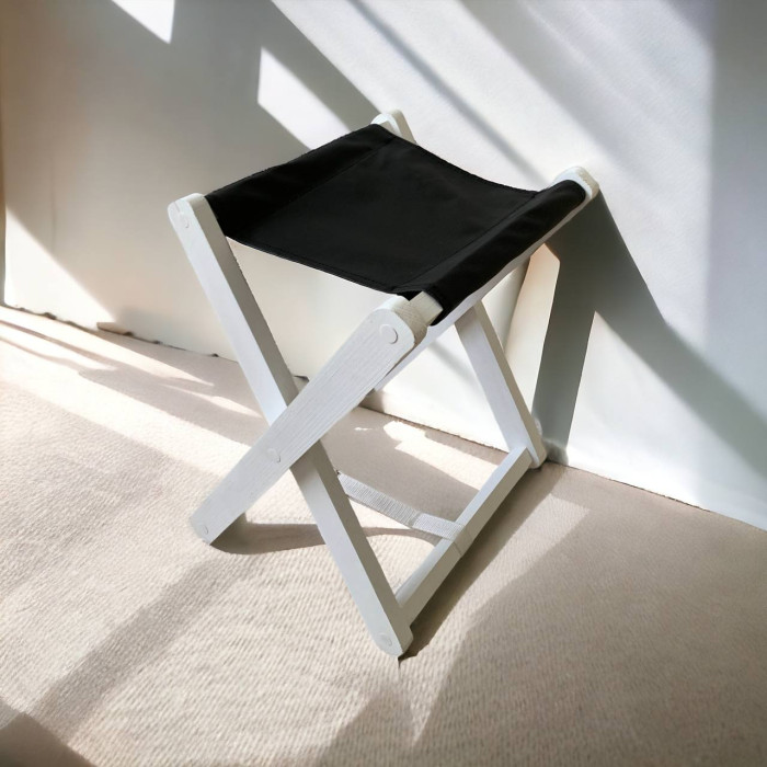 Підставка для сумки в чорно-білому кольорі для перукарні, салонів краси, студій, різні кабінети, офіси