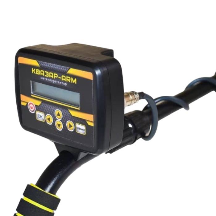 Металошукач Квазар АРМ російською мовою з FM і регулятором струму ТХ Quasar ARM корпус GR20