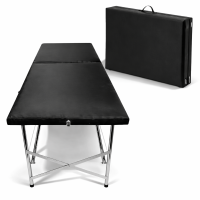 Кушетка косметологічна «Ручна» чорний колір: для шугарингу, бровиста, нарощування вій, масажу