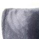 Плюшевий набір: чохол, плед і подушка на кушетку, багаторазовий сірий колір для масажу