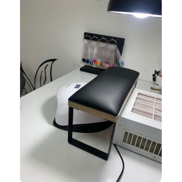 Манікюрна підставка у стилі Loft, підлокітник для майстра манікюру, для салону краси, для масажу рук