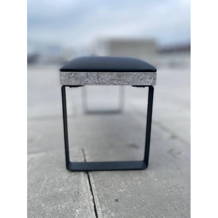 Підлокітник для манікюру стиль Loft, чорний,  підставка для майстра манікюру, масажу рук, для салону краси