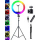 Комплект LED лампа Soft Ring Light MJ300 і штатив 2 м. світлодіодна кільцева лампа 30 см для салонів краси