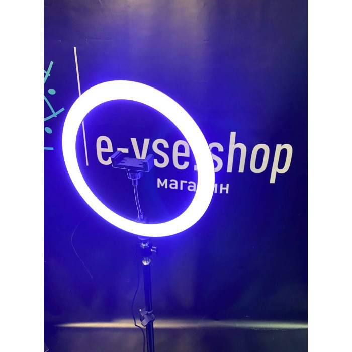 Комплект LED лампа Soft Ring Light MJ300 і штатив 2 м. світлодіодна кільцева лампа 30 см для салонів краси