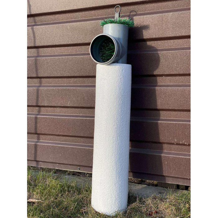 Фільтр з трійником для септика біологічної та механічного очищення фекальних стоків, каналізації