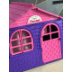 Пластиковий дитячий ігровий будиночок, колір на вибір, для приміщення вулиці, для дітей