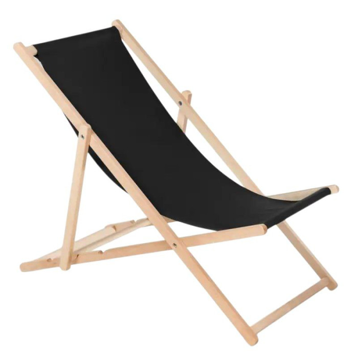 Крісло-шезлонг, садове крісло складане, літній лежак для відпочинку вдома, на пляжі