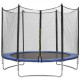 Батут 312 см Sky Jump  із захисною сіткою та сходами, 10 футів, для дітей, дорослих стрибковий