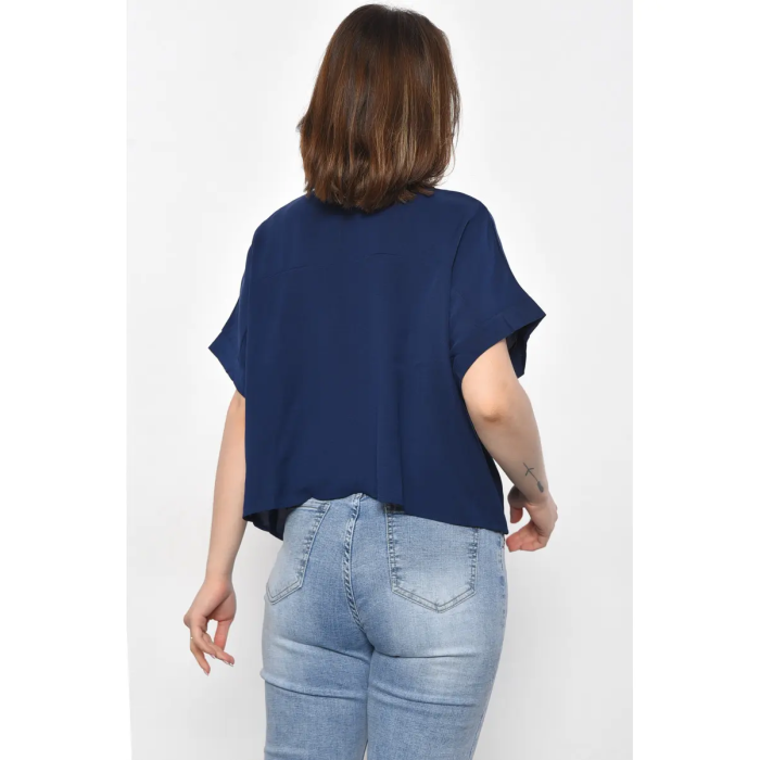 Жіноча блузка на ґудзиках та зав'язці, вільного крою футболка, великих розмірів, різні кольори, S-XL