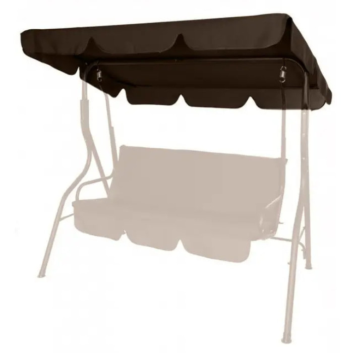 Змінний дах для садової гойдалки, водостійкий навіс з тканини оксфорд, від сонця і дощу