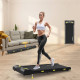 Бігова доріжка Freepi F1, 550 W, 0.75 HP, 6 км/год, безшумна з нахилом і пультом, до 130 кг, компактна для дому