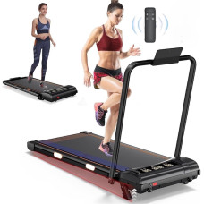 Уцінка! Бігова доріжка ZB138A, 480 Вт, 10 км/год, з нахилом та пультом, до 100 кг, складна, тиха