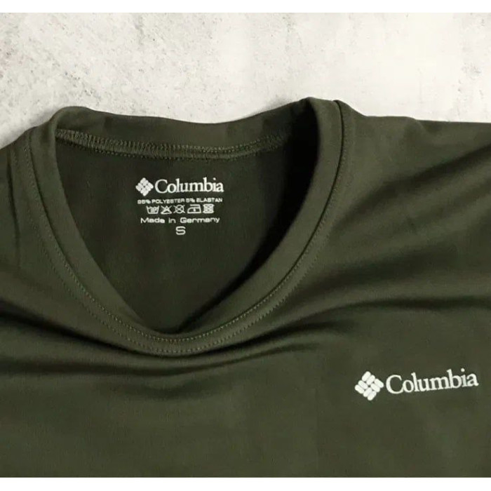 Чоловічий зимовий комплект: термобілизна Columbia, розміри S - XXL + тактичні термошкарпетки, хакі