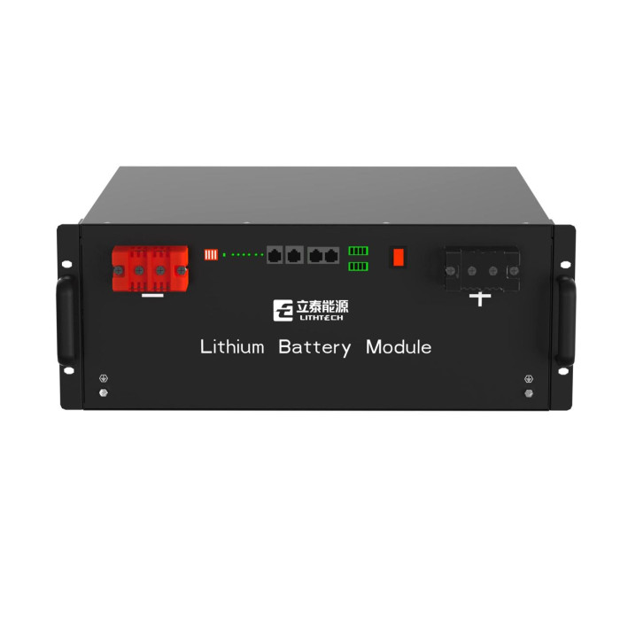 Акумулятор Lithtech LiFePO₄ 48В 100 A, 5.12 кВт, з BMS  для ІБП / UPS та систем резервного живлення