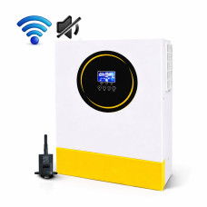 Гібридний інвертор Anenji 11 кВт, 48 В, з Wi-Fi безшумний |MPPT резервне та автономне живлення для дому, квартири, бізнесу