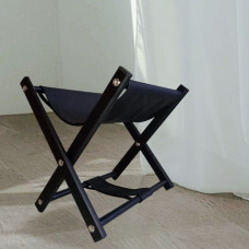 Чорна підставка для сумок, складна та компактна, для офісу, студії, салону