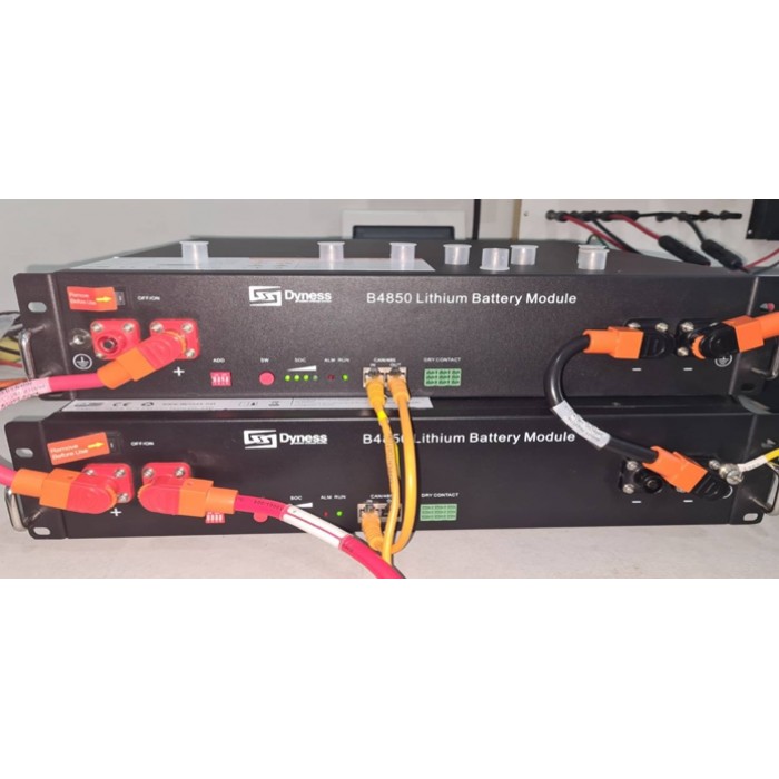 Комплект 5 кВт + 2.4 кВт, гібридний інвертор GOOTU 5000W і акумулятор Dyness B4850 LiFePO4 48В/50A, резервне живлення для дому та бізнесу