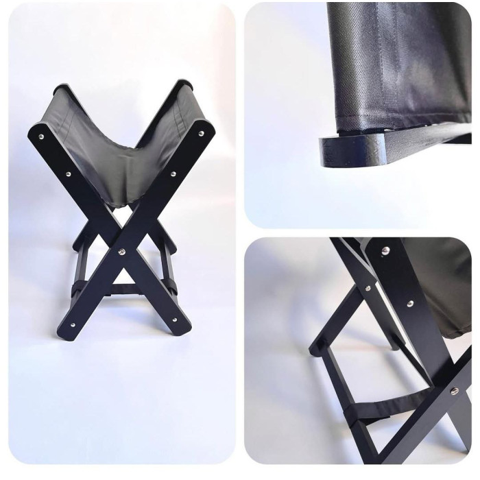 Підставка під сумку, чорна, для професійного використання в салони краси, косметологію