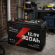 Акумулятор LiFePO4 Idzlldi 12V 300Ah (3.84 кВт·год) BMS 100A + Силові кабелі в подарунок