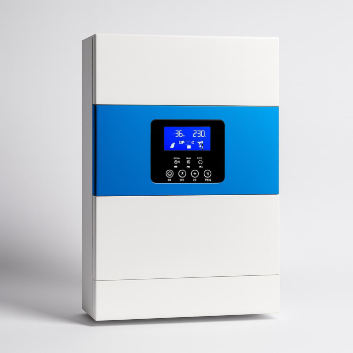 Комплект резервного живлення 6.5 кВА+ 2.4 кВт Гібридний інвертор Daxtromn і акумулятор DYNESS 50А + кабелі в подарунок, для дому