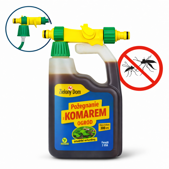 Концентрат від комарів Zeleny Dom Garden Line для двору, саду та дачі з розпилювачем