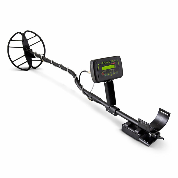 Металошукач Quasar ARM (Квазар АРМ) PL2943, глибина до 2 м, котушка DD 30х32 см, для пошуку металу, Li-ion акумулятор