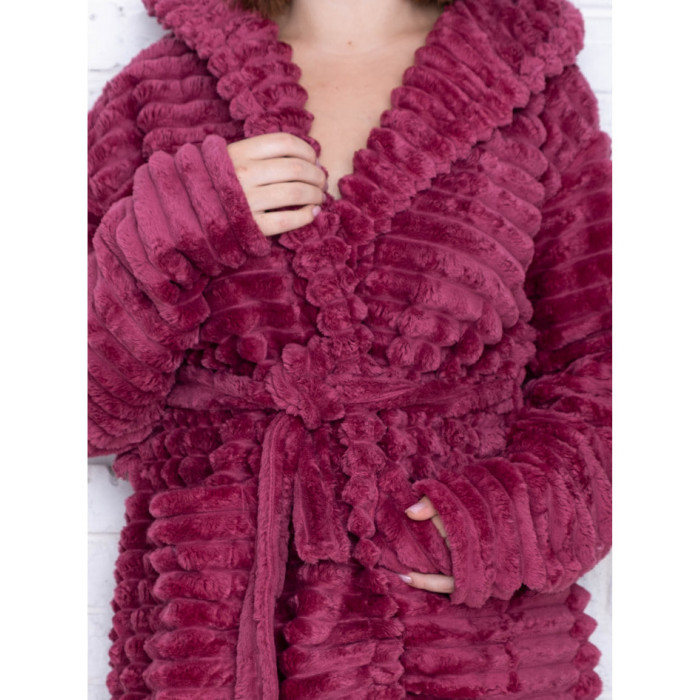 Халат, малиновий, 58-60 р. ( 70077)