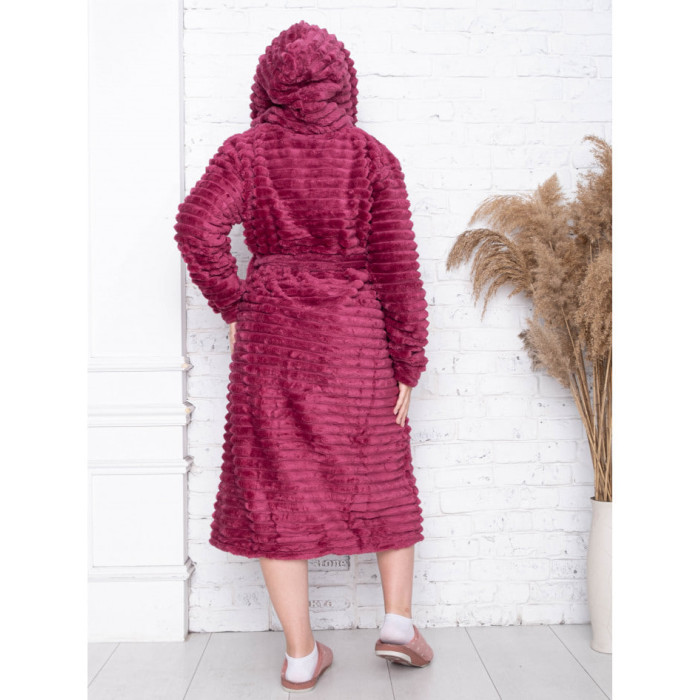 Халат, малиновий, 58-60 р. ( 70077)