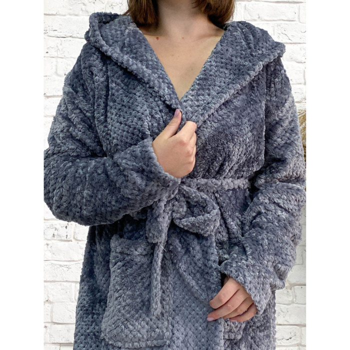 Халат сірий, 54-56 р. (70086)