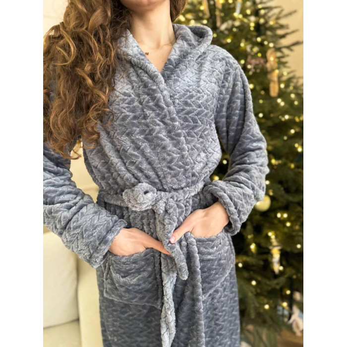 Халат сірий, 54-56 р. (70086)