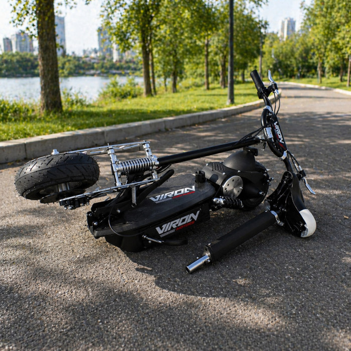 Електросамокат Viron Motors 800W 36V 12Ah із сидінням, 11", до 32 км/год, для міста та бездоріжжя