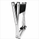 Складна підставка для сумки підлогова чорна BAG STAND Premium Oxford 600D для салону краси, перукарні, манікюру та офісу
