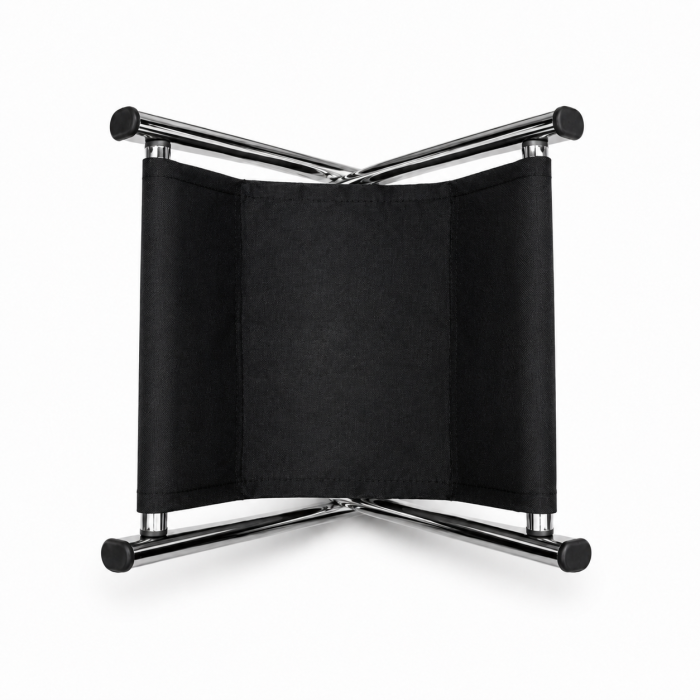 Складна підставка для сумки підлогова чорна BAG STAND Premium Oxford 600D для салону краси, перукарні, манікюру та офісу