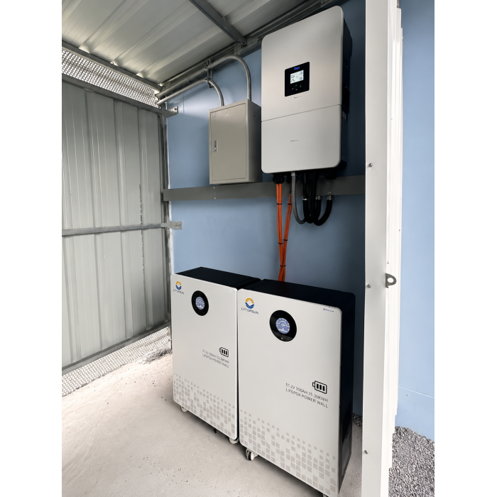 Акумулятор LiFePO4 Lvtopsun 51.2V 300Ah 15.36 кВт·год з BMS для інвертора та сонячних електростанцій