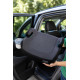 Автокрісло-бустер EL Camino i-RIDE ME 1147 Stone Black i-Size R129, ISOFIX, 125–150 см, для дітей 22–36 кг, з підсклянником