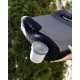 Автокрісло-бустер EL Camino i-RIDE ME 1147 Stone Black i-Size R129, ISOFIX, 125–150 см, для дітей 22–36 кг, з підсклянником