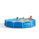 Каркасний басейн Intex 366×76 см Metal Frame Pool, круглий басейн для дачі та двору, сімейний басейн 6503 л