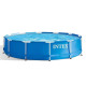 Каркасний басейн Intex 366×76 см Metal Frame Pool, круглий басейн для дачі та двору, сімейний басейн 6503 л