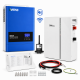 6.2 кВт Anenji Wi-Fi + DAH Solar LiFePO₄ 51.2V 100Ah (5.12 кВт·год) — комплект резервного живлення, гібридний інвертор, UPS, для будинку, квартири, сонячних панелей і генератора