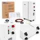 6.2 кВт Anenji Wi-Fi + DAH Solar LiFePO₄ 51.2V 100Ah (5.12 кВт·год) — комплект резервного живлення, гібридний інвертор, UPS, для будинку, квартири, сонячних панелей і генератора