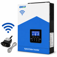 Гібридний сонячний інвертор EASUN POWER 3.2 кВт 24В, Wi-Fi, MPPT 80А, чиста синусоїда, ISolar-SMH-II-3.2KW