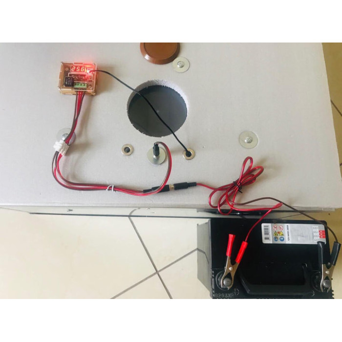 Інкубатор 12V, універсальний, для 54 яєць, з механічним переворотом, для домашнього господарства