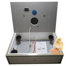 Побутовий інкубатор 70, ручний переворот, цифровий, куточок для свійської птиці