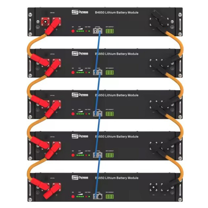 Акумулятор LiFePO4 DYNESS B4850 48v 50ah, 2.4кВт, з BMS, літій-залізо-фосфатний аккумулятор для ІБП, UPS