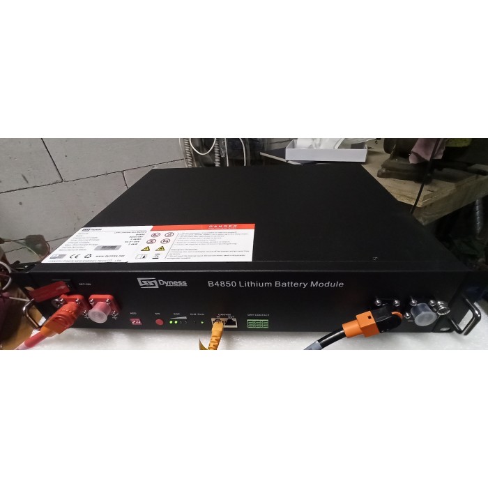 Акумулятор LiFePO4 DYNESS B4850 48v 50ah, 2.4кВт, з BMS, літій-залізо-фосфатний аккумулятор для ІБП, UPS