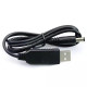 Кабель перехідник перетворювач для роутера 12V, USB DC 5,5х2,1