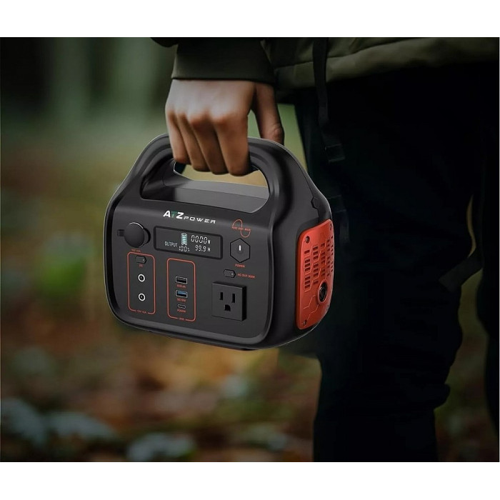 Зарядна станція ATZ Power 600/300 Вт портативна, електростанція для дому