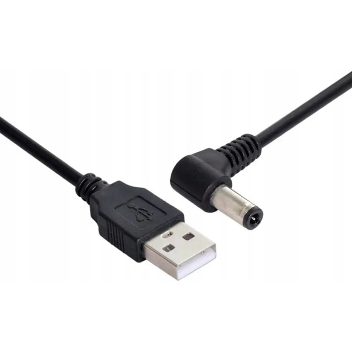 Кабель живлення для роутера 5V від павербанку USB-DC / Шнур для вай фай роутера