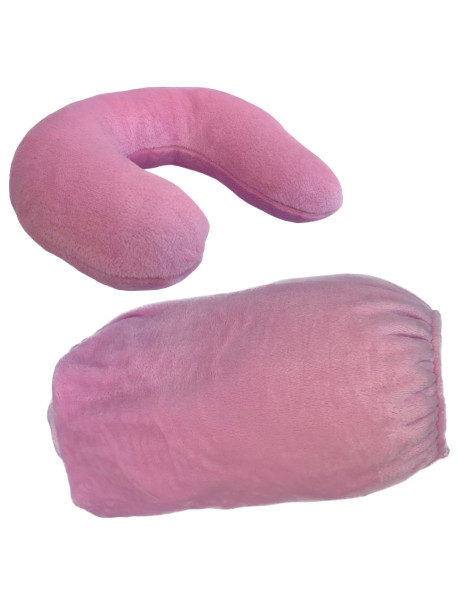 Набір 1 подушка+ чохол, ніжно рожевий, фото 1