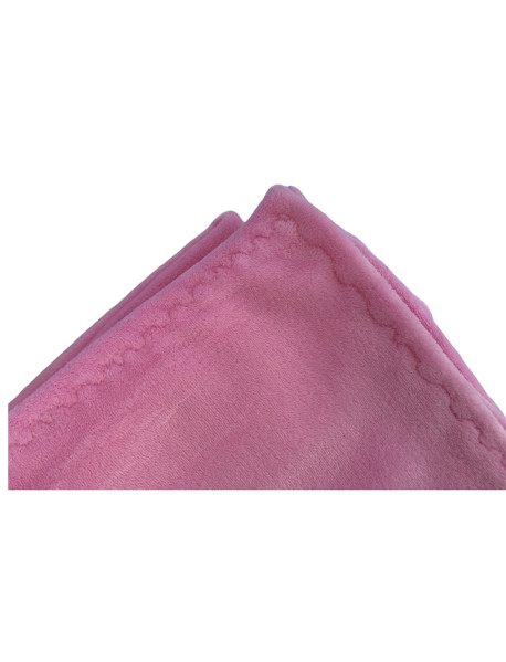 Плед ніжно рожевий (плюш), фото 3